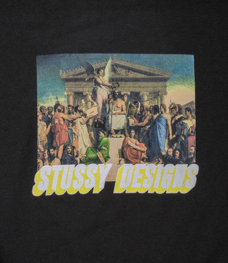 Stussy Zeus Tee Black