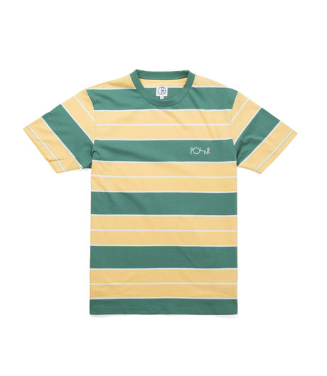 Polar Skate Co Dane Tee Palm Green /Pastel Yellow