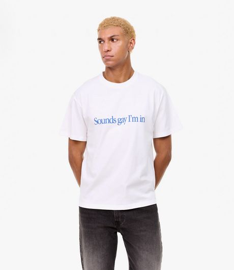 Carne Bollente Simply Sounds Gay T-Shirt White