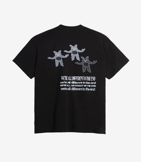 Polar Skate Co Different In the End Tee Black