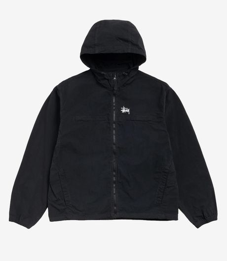 Stussy Lightweight Hooded Jacket Black