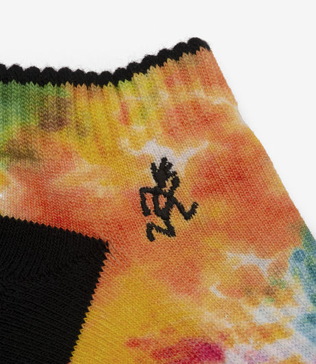 Gramicci Tie Dye Sneaker Socks Multi