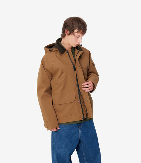 Carhartt WIP Clarton Jacket Hamilton Brown/Tobacco