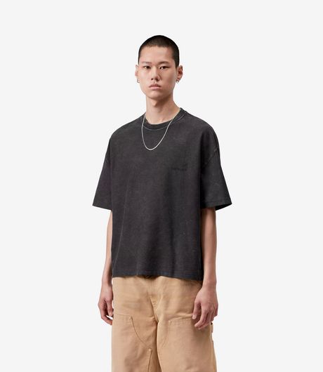 Carhartt WIP S/S Lambert T-Shirt Black Moon Wash