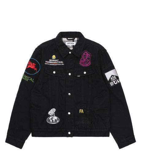 Fucking Awesome Sponsored Rodeo Jacket Black
