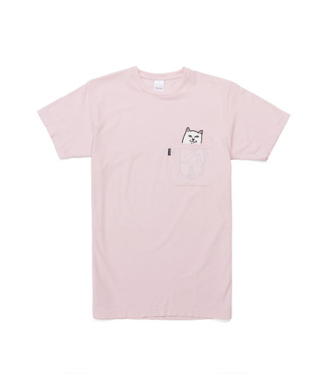 Ripndip Lord Nermal Pocket Tee Pink