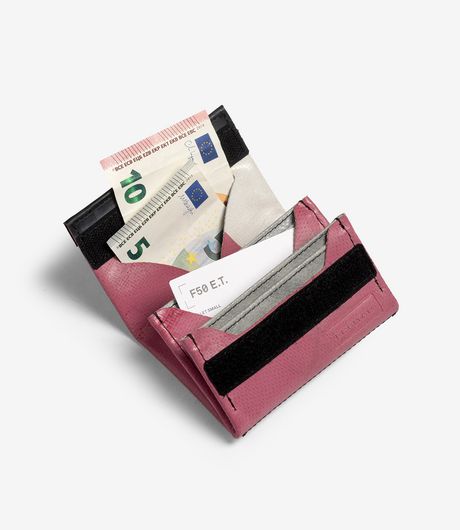 Freitag F50 E.T. Small Wallet Pink/White