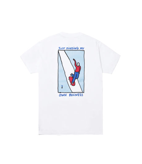 Polar Skate Co Just Minding My Own Business Tee White