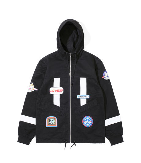 Ripndip Nerm Flight Fisherman Jacket Blue