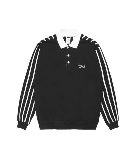 Polar Skate Co Duo Pique Shirt Black