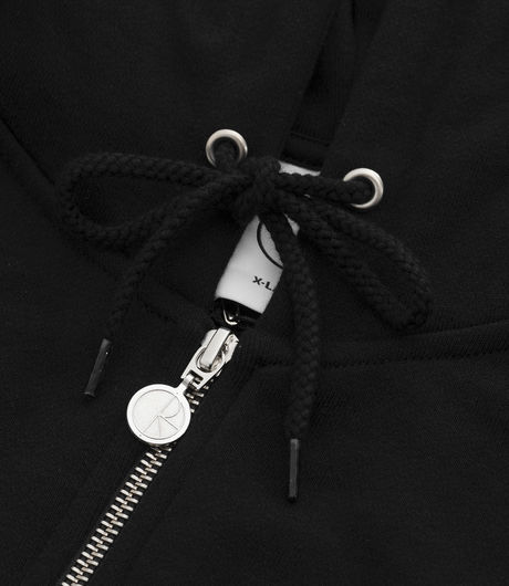 Polar Skate Co Default Zip Hoodie Black