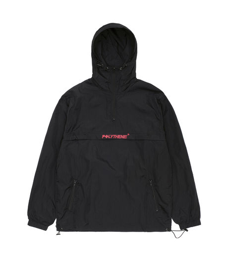 Polythene Optics WB01 Half Zip Windbreaker Black