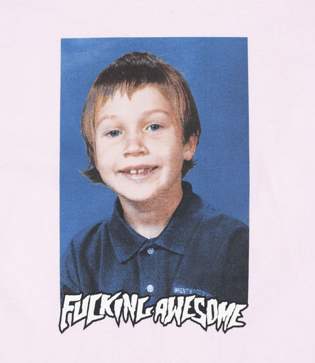 Fucking Awesome Elijah Class Photo Tee Pink