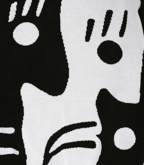 Polar Skate Co Art Knit Sweater Alv Black