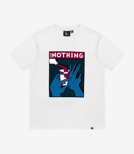 by Parra Super Nothing T-Shirt White
