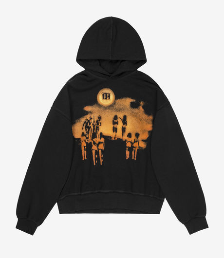 MISBHV Sunrise Hoodie Washed Black