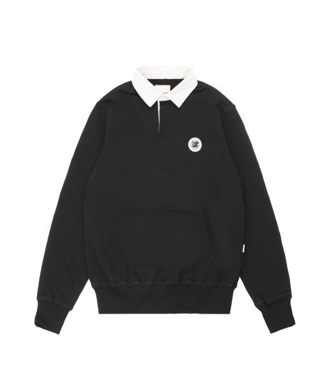 Aimé Leon Dore French Terry Rugby Black