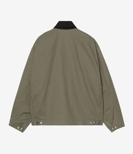 Carhartt WIP OG Detroit Jacket  Moraga Twil Leaf/Black Rinsed