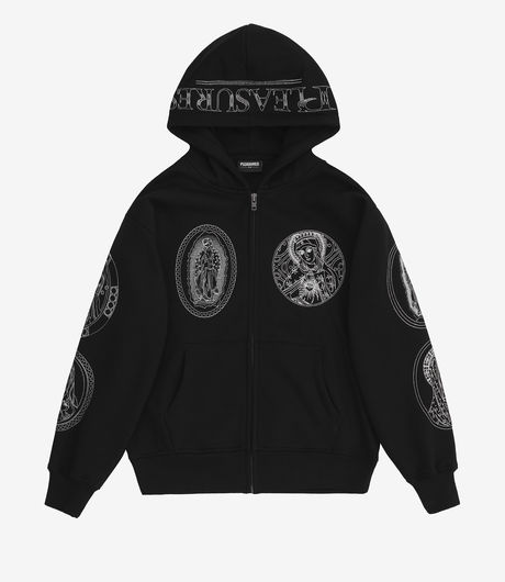 Pleasures Virgin Zip Hoody Black