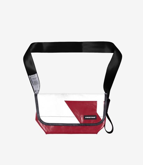 Freitag F42 Surfside 6 Medium Messenger Bag White/Red