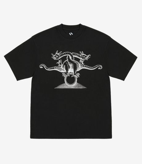 The Trilogy Tapes Dragons T-Shirt Black
