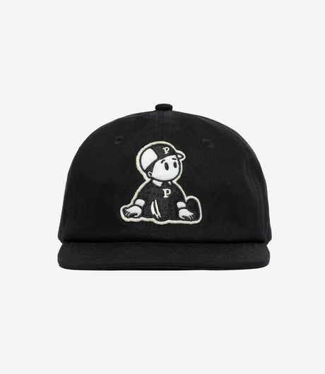 Pawa Speed Sports Boy 6 Panel Cap Black