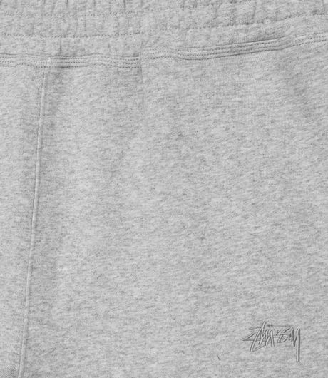 Stussy Stock Terry Pant Grey Heather