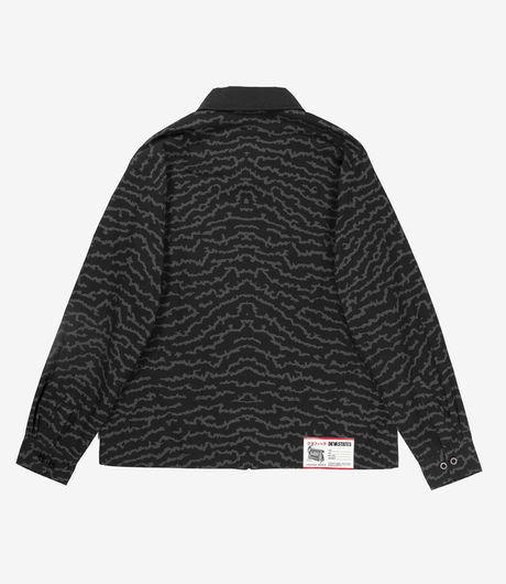 Devá States Nylon Big Pocket Jacket Mayhem Black