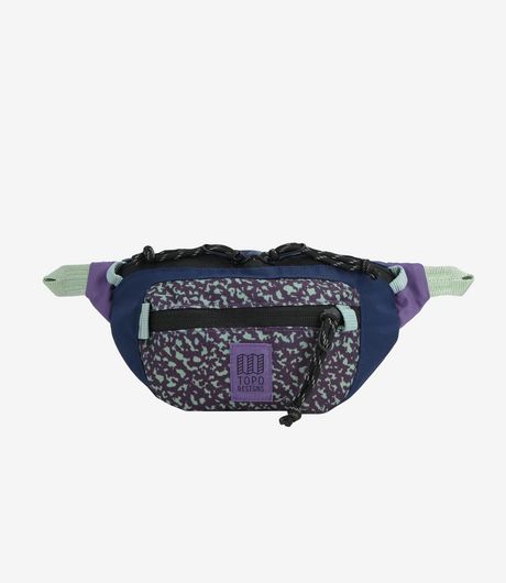 Topo Designs Mountain Waist Pack Loganberry/Crackle