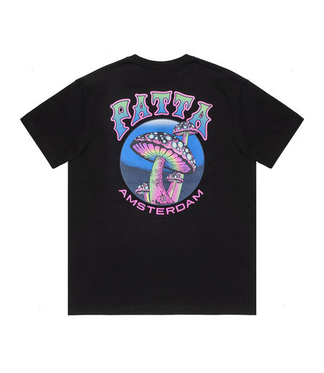 Patta Mushroom T-Shirt Black
