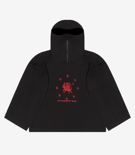 Pūga73 Caleb Zip-Up Black