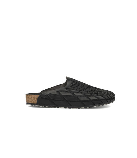 Birkenstock Amsterdam MF Rubberized Black