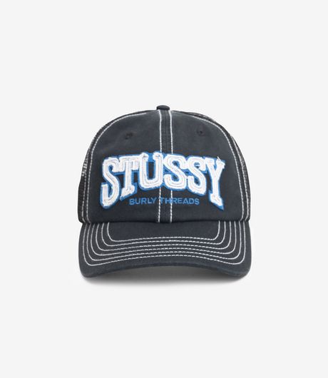 Stussy Md Burly Threads Trucker Black