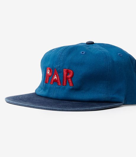by Parra Paper Par 6 Panel Hat Blue