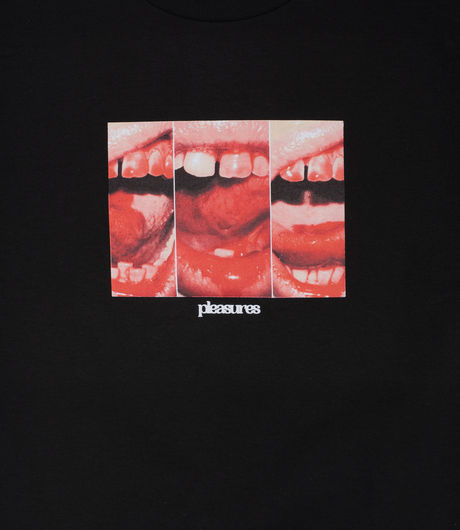 Pleasures Mouth Off T-Shirt Black