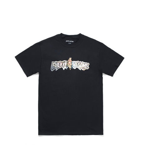 Fucking Awesome Plastic Woman Tee Black
