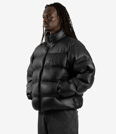 Wasted Paris Kingdom Curve Puffer Jacket Black