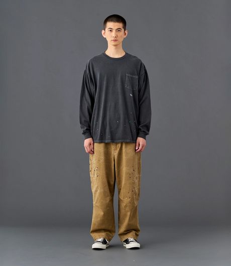 Liberaiders Paint Splatter L/S Tee Black