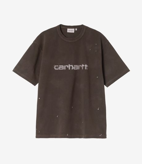 Carhartt WIP S/S Painter T-Shirt Tobacco Destroy Wash Splatter 