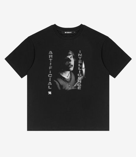 MISBHV M B H Artificial Intelligence T-Shirt Black