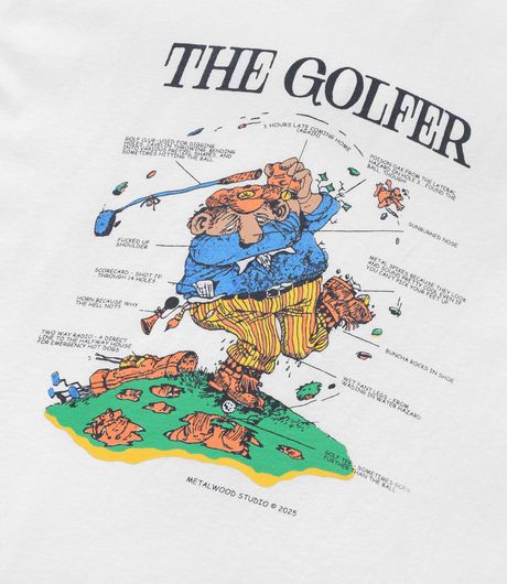 Metalwood Studio Excuses T-Shirt White