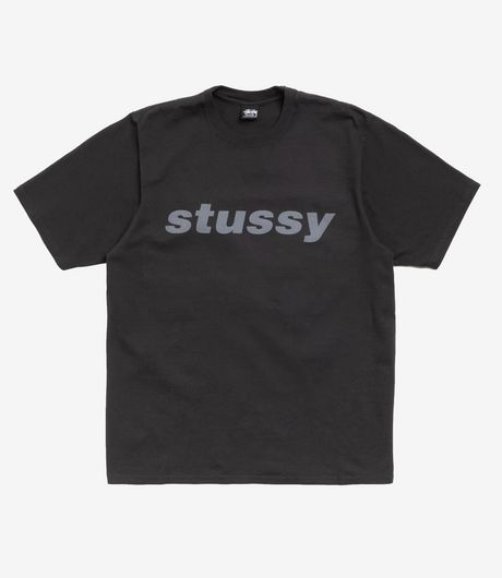 Stussy Shark Pig. Dyed Tee Faded Black