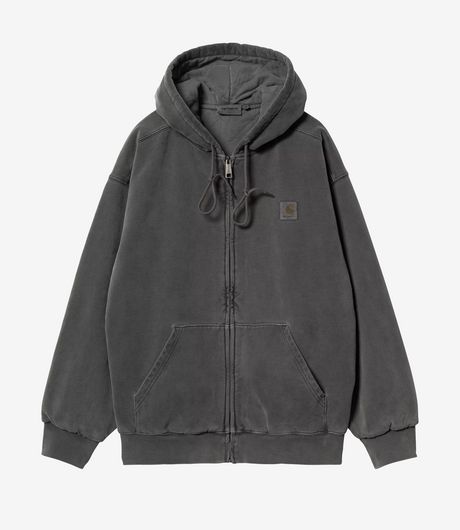 Carhartt WIP Hooded Vista Jacket Black Garment Dyed