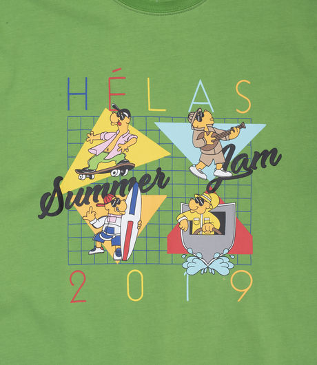 Hélas Summer Jam Tee Green