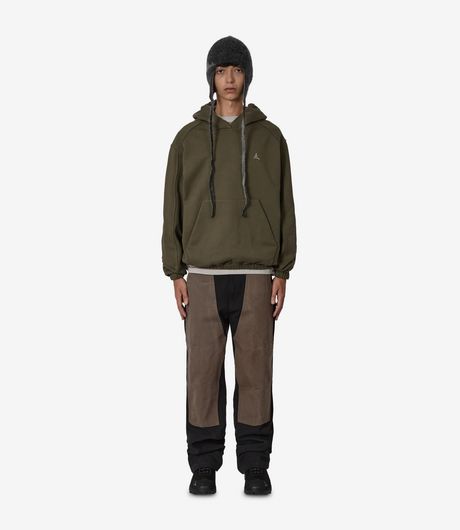 ROA Logo 490Gsm Hoodie Olive