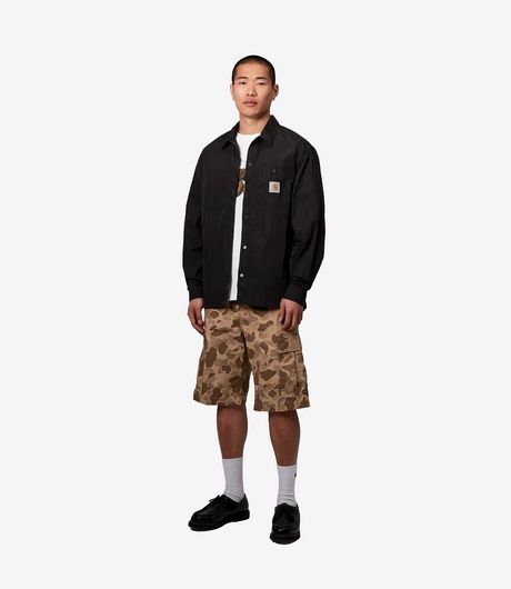 Carhartt WIP Canby Shirt Jac Nylon Taffeta Black