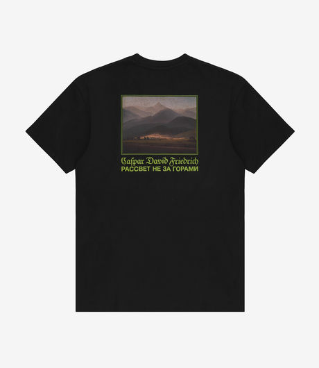 Rassvet x Pushkin Museum Caspar David Friedrich Tee Black