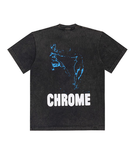 Devá States Chrome T-Shirt Black