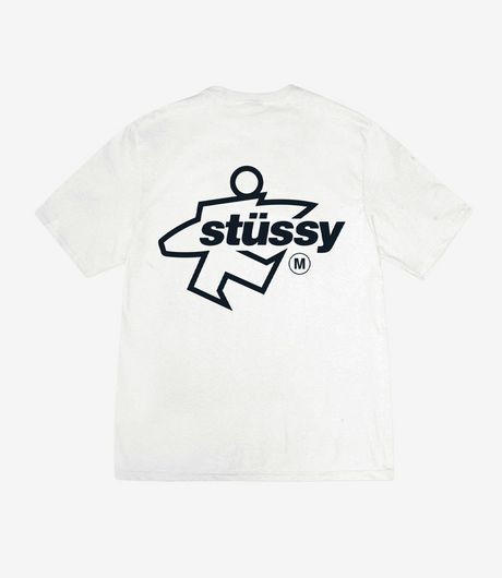 Stussy Surf Size Pig. Dyed Tee Natural