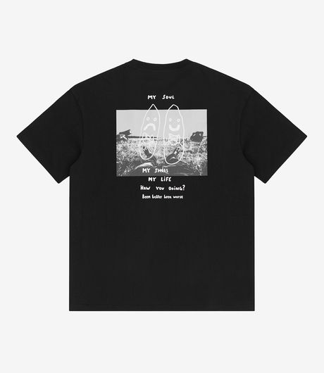 Polar Skate Co Struggle Tee Black